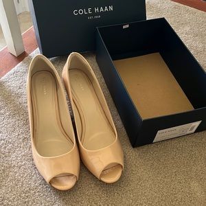 Cole Haan Sadie OT Wedge Cream